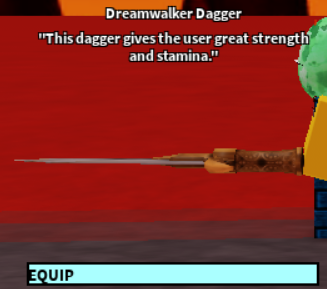 Dreamwalker Dagger Roblox Craftwars Wikia Fandom - dreamwalkers roblox