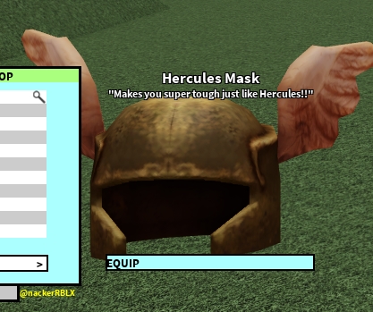 Hercules Mask | ROBLOX Craftwars Fandom