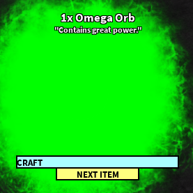 Omega Orb Roblox Craftwars Wikia Fandom - orb code roblox
