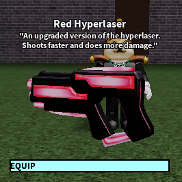 Red Hyperlaser Roblox Craftwars Wikia Fandom - hyperlaser roblox