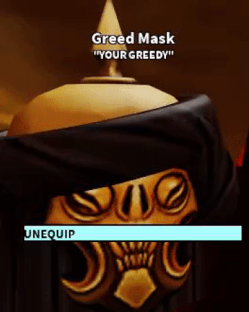 Greed Mask Roblox Craftwars Wikia Fandom - roblox greed
