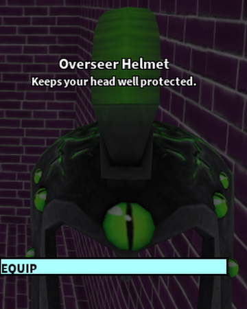 Overseer Helmet Roblox Craftwars Wikia Fandom - gary the ghost roblox craftwars wikia fandom powered by