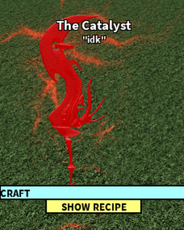 The Catalyst Roblox Craftwars Wikia Fandom - gary the ghost roblox craftwars wikia fandom powered by