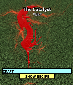 The Catalyst Roblox Craftwars Wikia Fandom - craftwars roblox codes