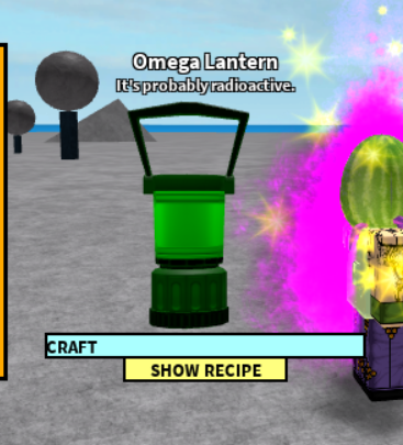 Omega Lantern Roblox Craftwars Wikia Fandom - green larntan games in roblox