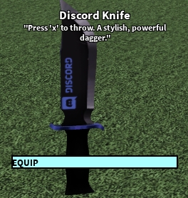 How to get Roblox Void Knife item for free