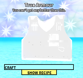 True Armour Roblox Craftwars Wikia Fandom - true armour roblox craftwars wikia fandom