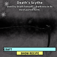 Death S Scythe Roblox Craftwars Wikia Fandom - scythe roblox craftwars wikia fandom dead scythe roblox Death S Scythe Roblox Craftwars Wikia Fandom - dead scythe roblox