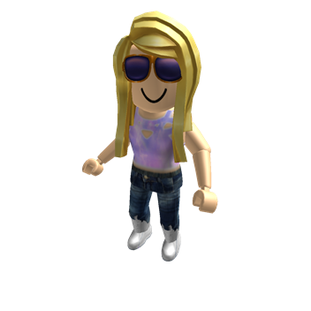 Personagem do roblox menina