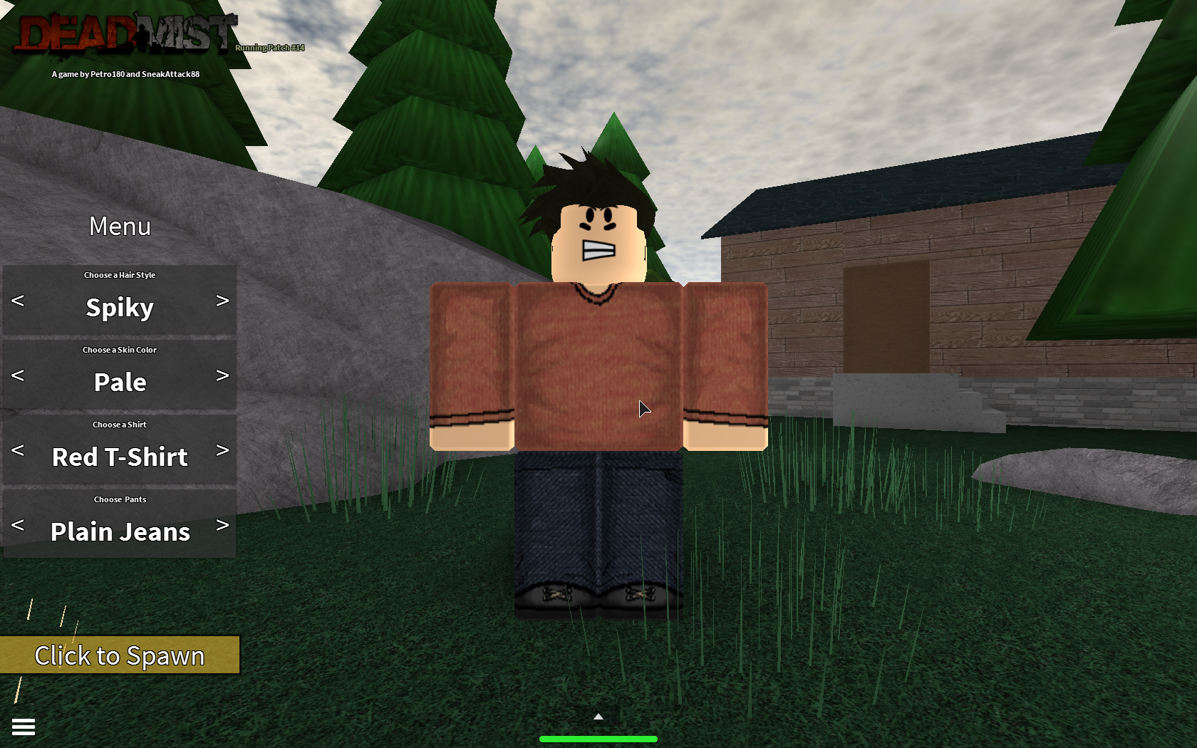 Character Creation Roblox Dead Mist Wiki Fandom - roblox character skin color
