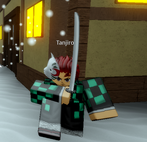 Tanjiro Trainer Roblox Demon Slayer Wiki Fandom - how to look like tanjiro in roblox