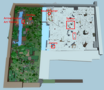Map, Demon Slayer RPG 2 Wiki