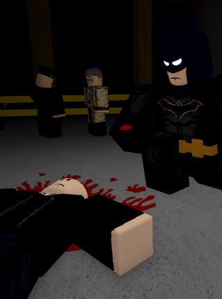 MAKING BATMAN a ROBLOX ACCOUNT 