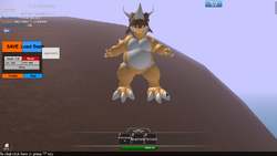 Gulfmon, Digimon Masters Roblox Wiki