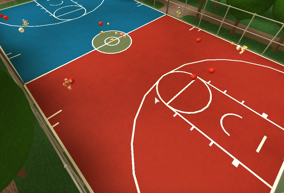 Basketball Court ROBLOX DODGEBALL Wikia Fandom