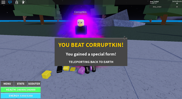 roblox dragon ball rage cant attack