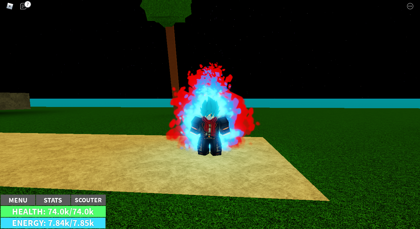 Super Saiyan Blue Kaioken x20 - Roblox