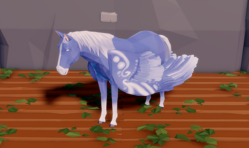 flying on my #pegasus #magichorse #horse #flyinghorse in #roblox