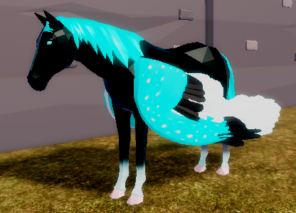 flying on my #pegasus #magichorse #horse #flyinghorse in #roblox