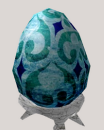 Aqua Faberge Egg Of Never Ending Winter Roblox Egg Hunt Wiki Fandom - roblox egg hunt good ending