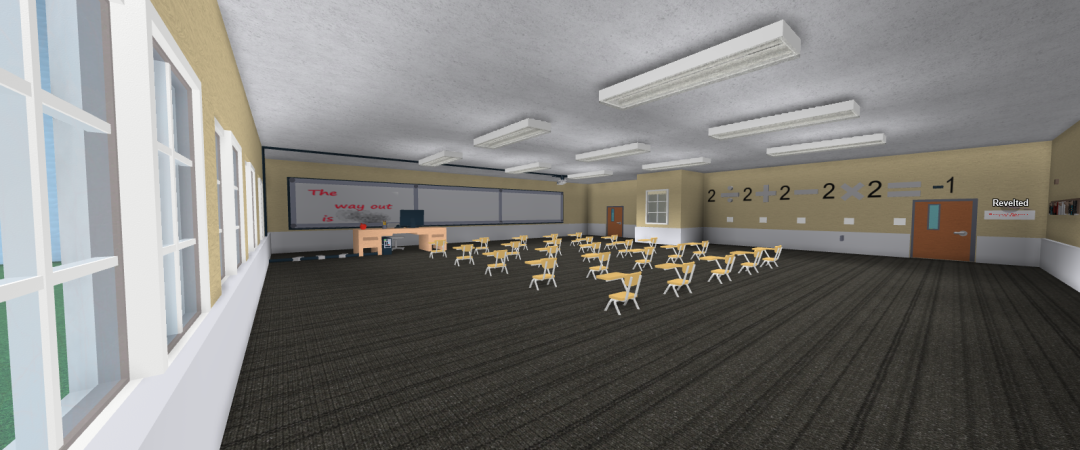 School Escape Roblox Escape Room Official Wiki Fandom - escape room roblox theater seating