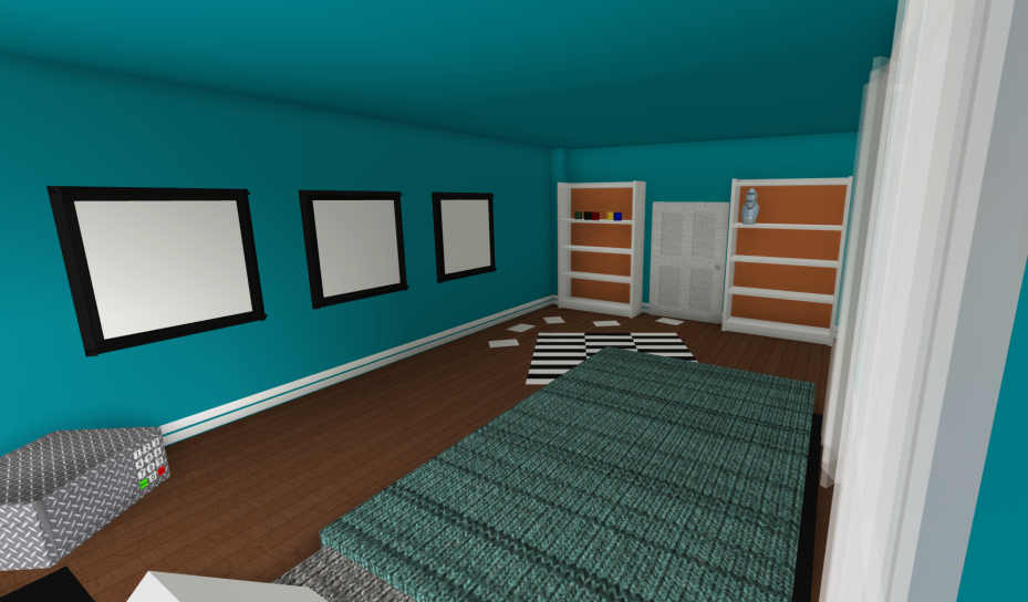 Bedroom Escape Roblox Escape Room Official Wiki Fandom - classic wscape roo roblox bookshelf