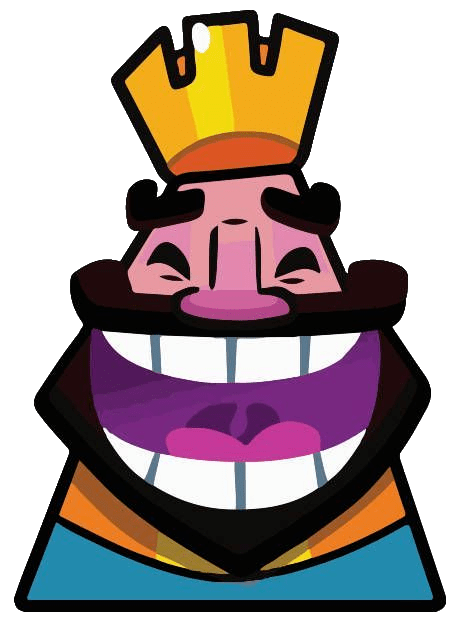 Clash Royale King Laughing / HE HE HE HAW