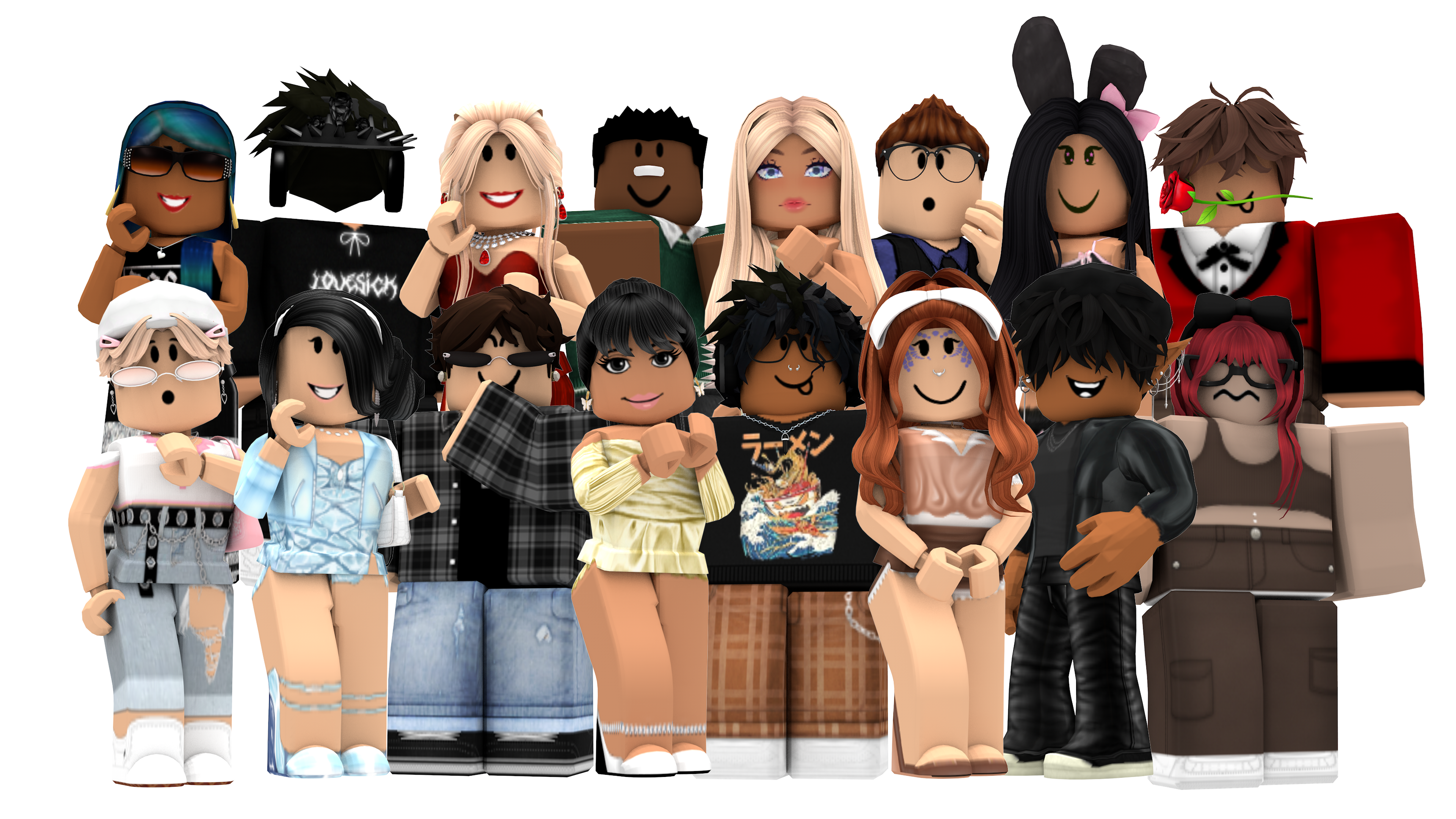 cute blonde avatar :)  Roblox avatars girl baddie cute, Roblox