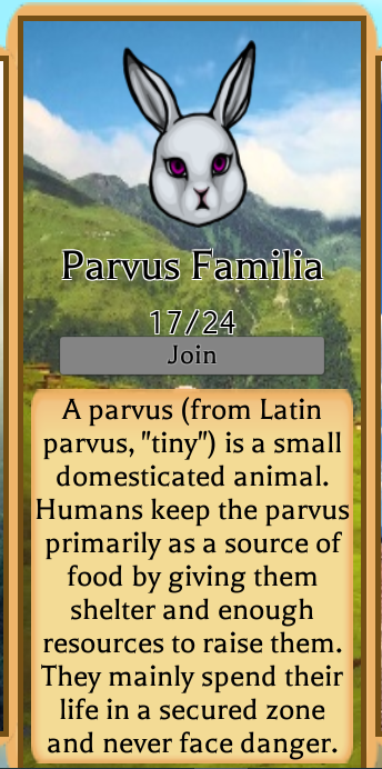 Parvus Roblox Farm World Wiki Fandom - farm world roblox all animals