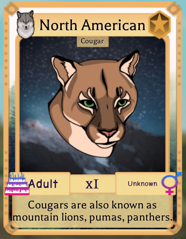 North American Cougar | Roblox Farm World Wiki | Fandom