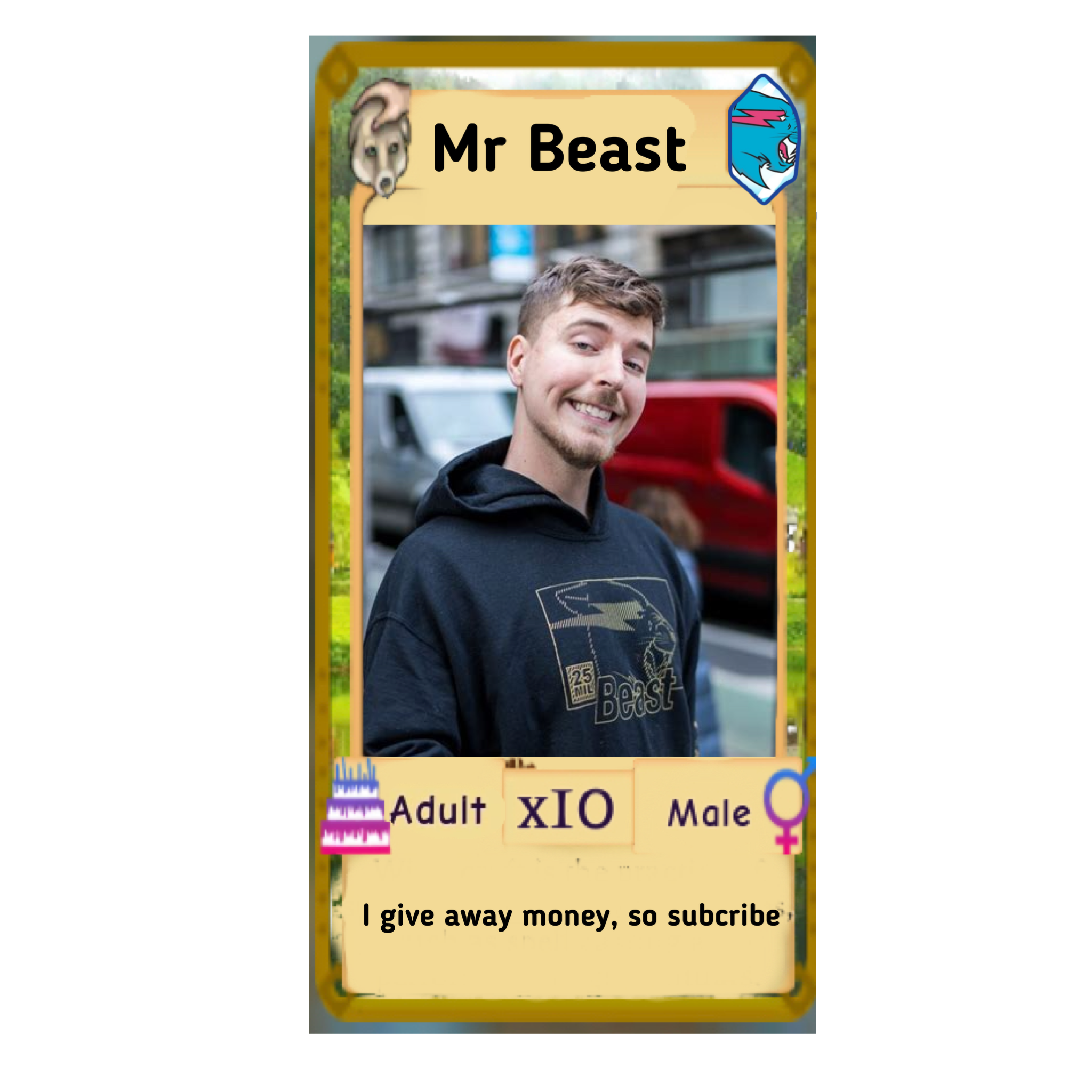 mr beast(winner frame) - Roblox