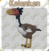 Kelenken's first remodel on the menu screen.