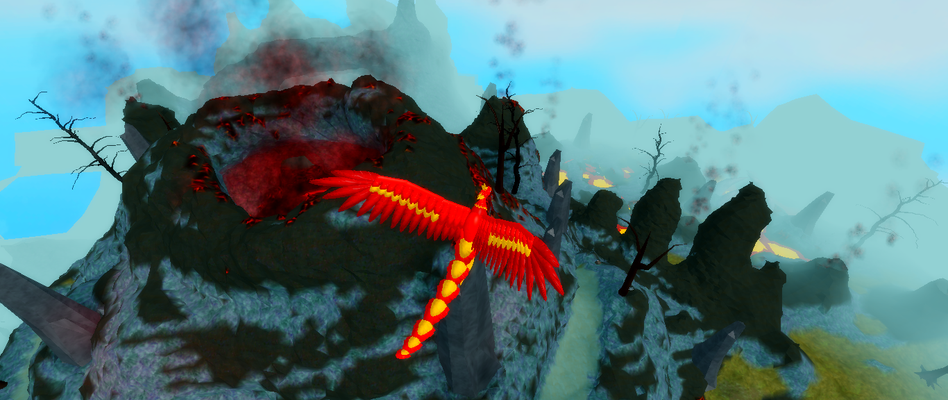 Volcano Roblox Feather Family Wiki Fandom - roblox coral reef