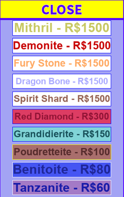 Gems List | Roblox FOB Official Wikia | Fandom