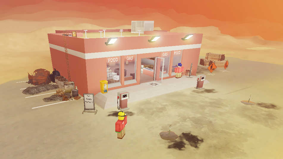 Zach's Service Station - Roblox