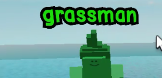 Grass/Leaf Man Face - Roblox