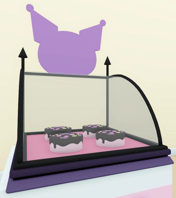 Kuromi Cake Display My Hello Kitty Cafe Wiki Fandom