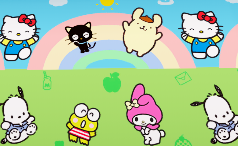 Hello Kitty Cute Backgrounds Wallpaper Hd Wallpaper  फट शयर