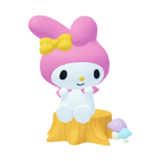 My Melody's Birthday Statue My Hello Kitty Cafe Wiki Fandom