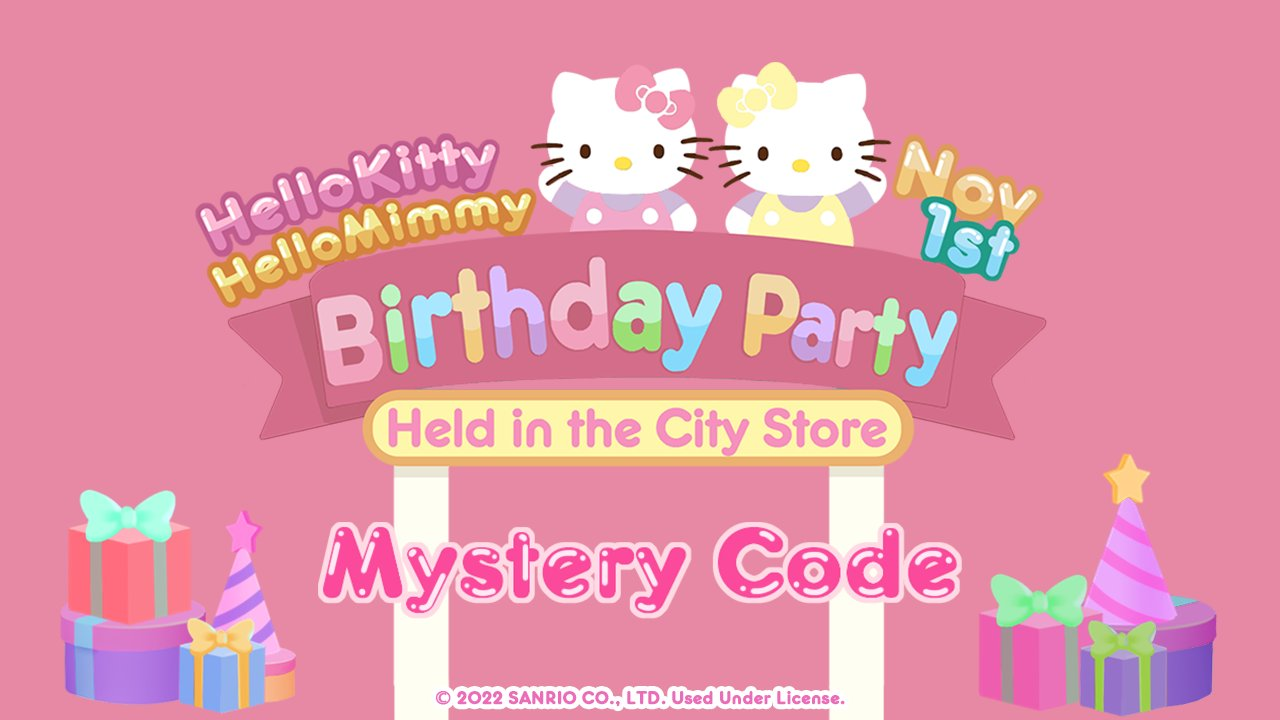 Pompompurin Birthday Code in My Hello Kitty Cafe - Roblox Guide 