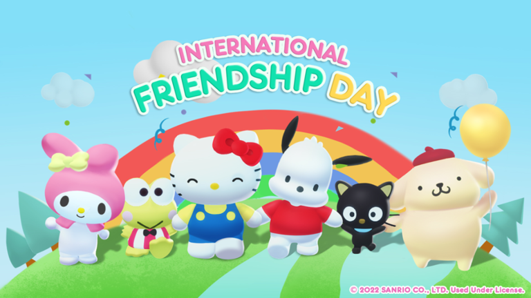 International Friendship Day Wallpaper, My Hello Kitty Cafe Wiki