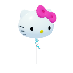 hello kitty with balloons png