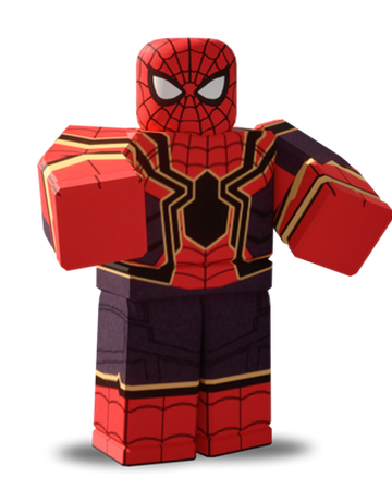Iron Spiderman Roblox Heroes Of Robloxia Wiki Fandom - roblox spiderman avatar