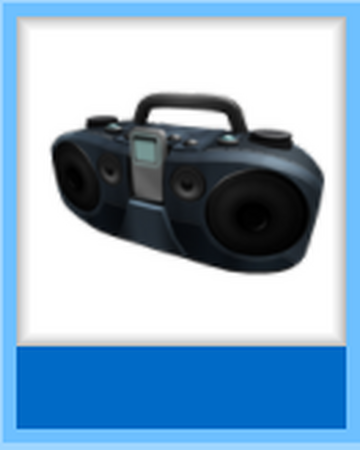 Boombox Roblox High School 2 Wiki Fandom - roblox boombox gear free