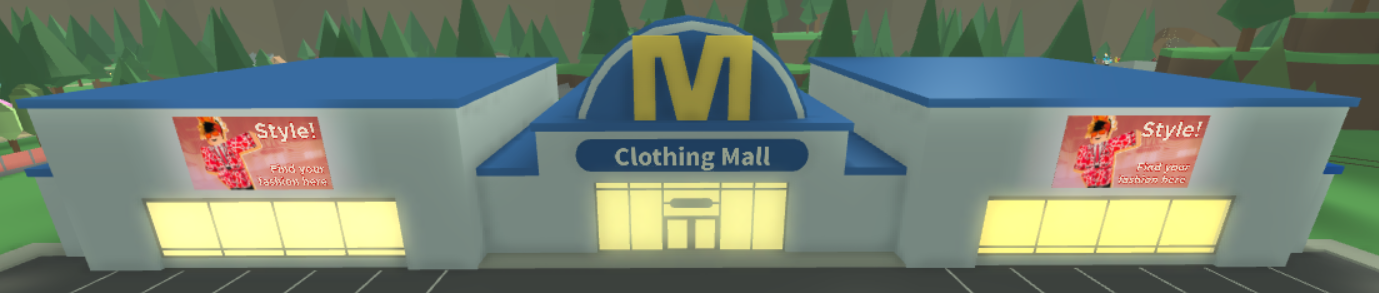 Clothing Mall Roblox High School 2 Wiki Fandom - how to find original clothing in roblox