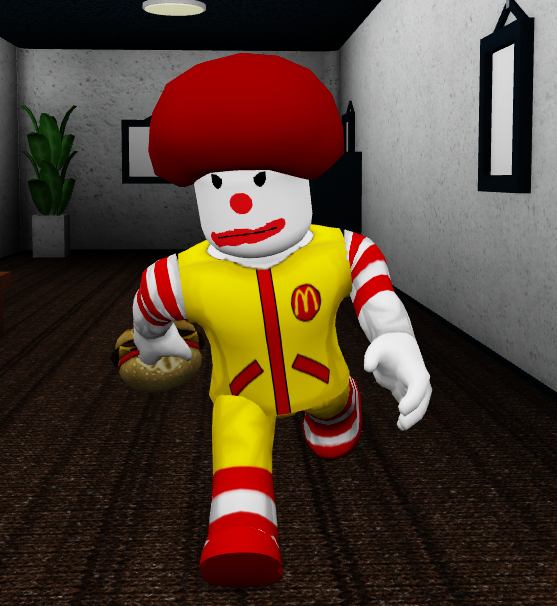 Roblox Player Looking Logo Mcdonalds While AI-generated image 2370689601