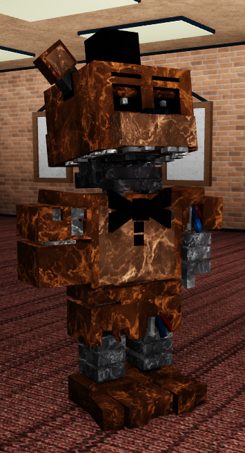 The Joy Of Creation : Ignited Freddy Minecraft Skin