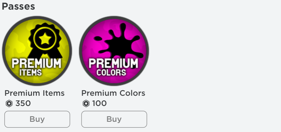 New Feature Premium Items : r/roblox