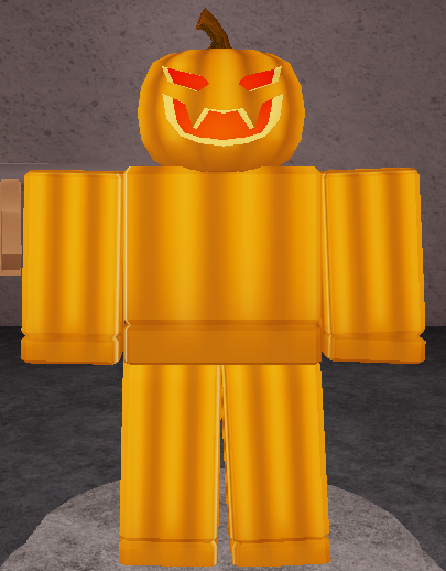 Man Face Pumpkin - Roblox