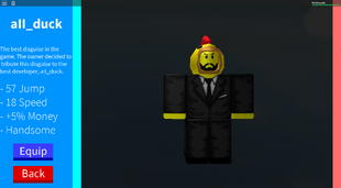 Disguise: Hacker, ROBLOX In Plain Sight Wikia